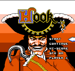 Hook title screen for Famicom